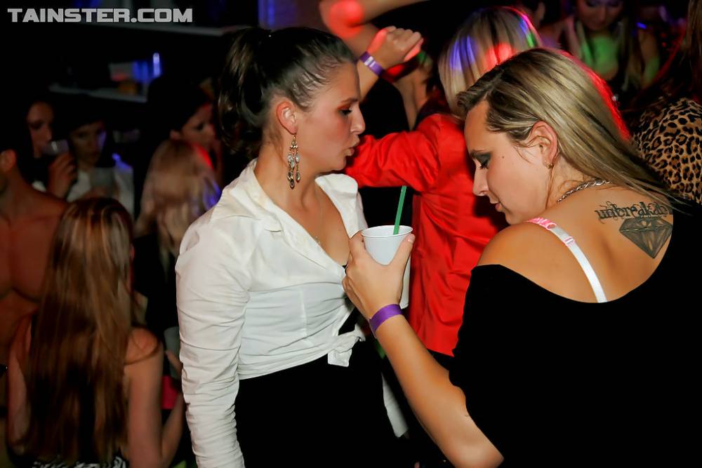 Sassy amateurs getting naughty and wild at the drunk night party - #14