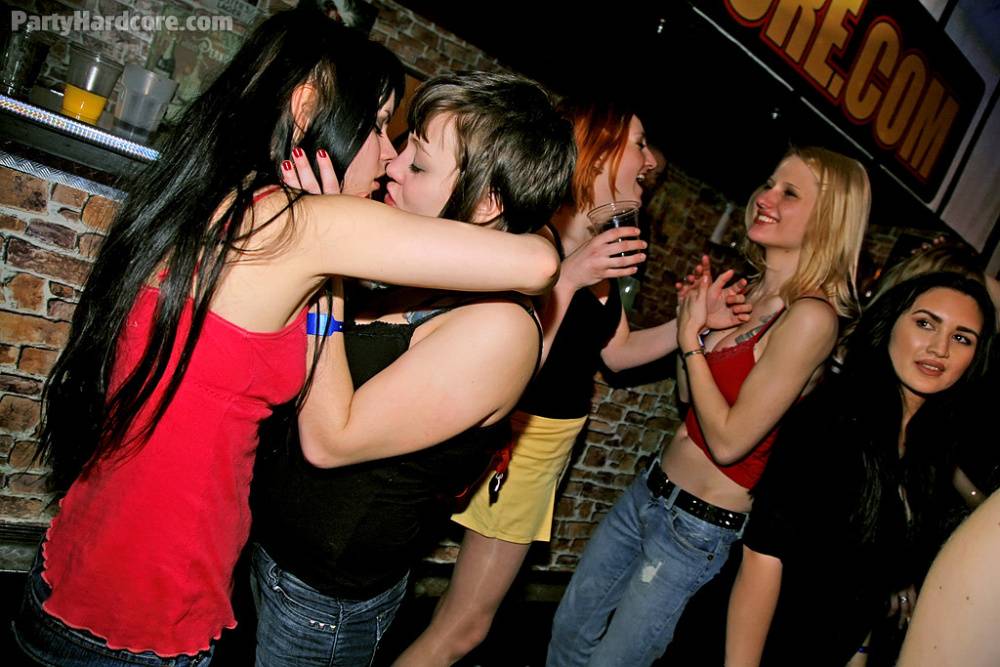 Lecherous amateurs going wild at the drunk night club party - #3