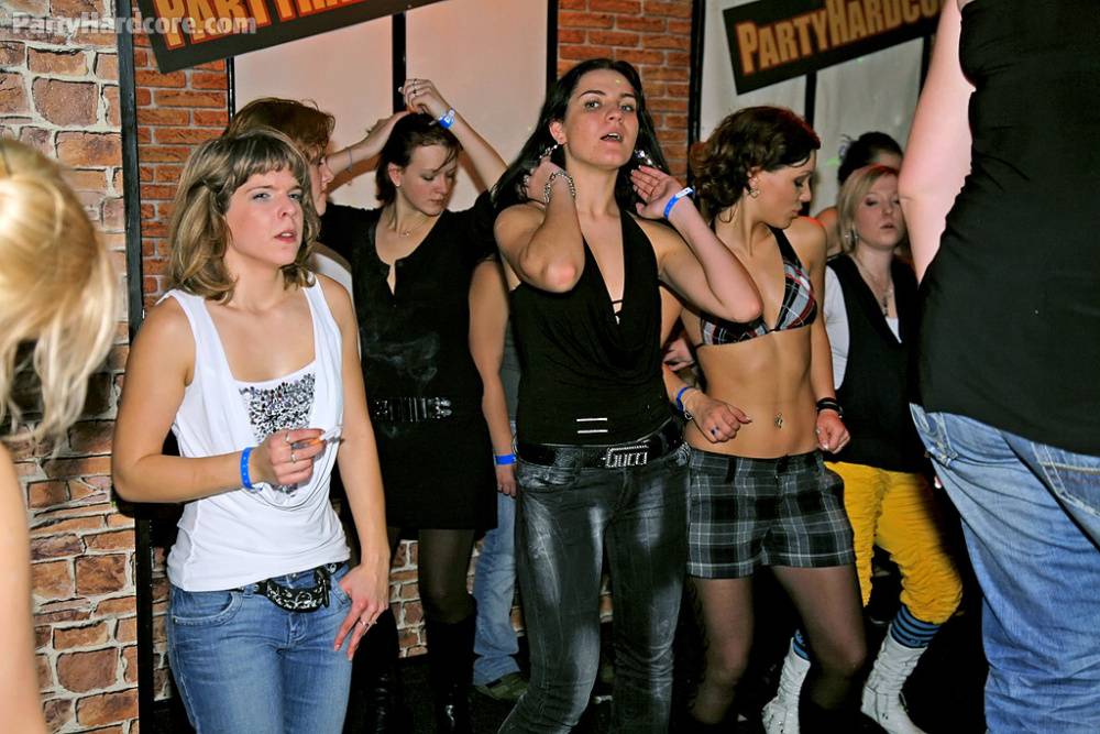Salacious amateurs going wild at the drunk party with male strippers - #7