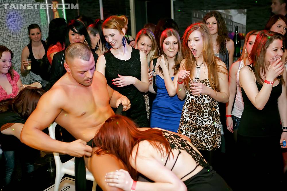 Ravishing amateur babes are into hardcore groupsex at the wild party - #5