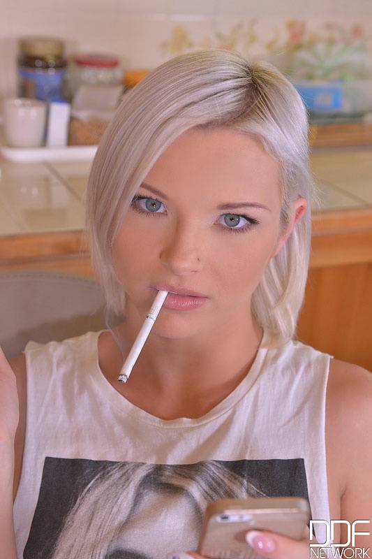 Hot girl is stripped and fucked by her stepparents after being caught smoking - #7