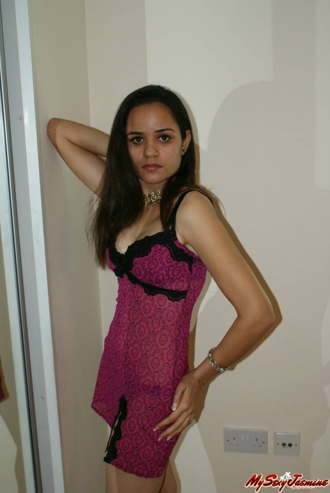 Jasmine in mind blowing hot camisole to show off - #4