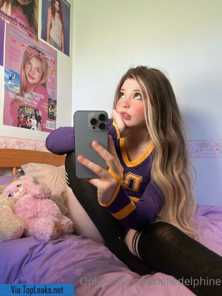 Belle Delphine Cheerleader Outfit Onlyfans Set Leaked nude - #1