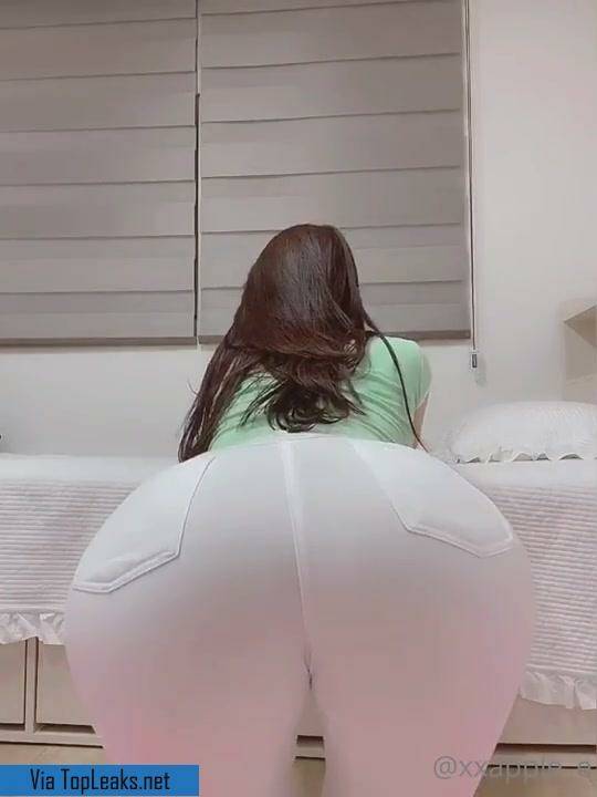 xxapple Nude White Jeans and Black Thong Video Leaked - #1