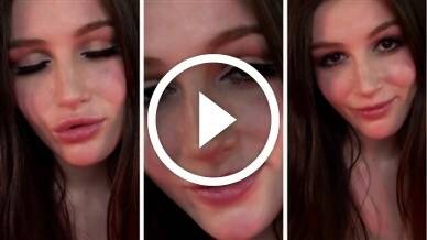 Hot Pelagea ASMR Gentle Kissing Your Face Nude Video - #1