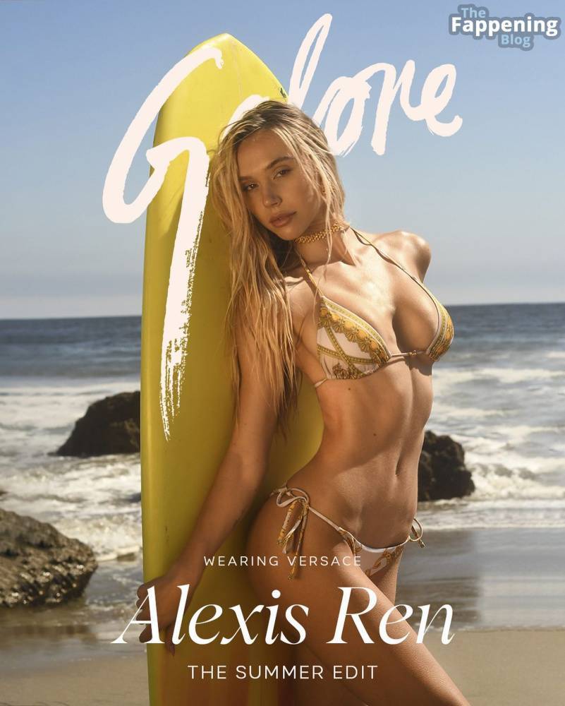 Alexis Ren Sexy – Galore Magazine August 2024 Issue (9 Photos) - #1