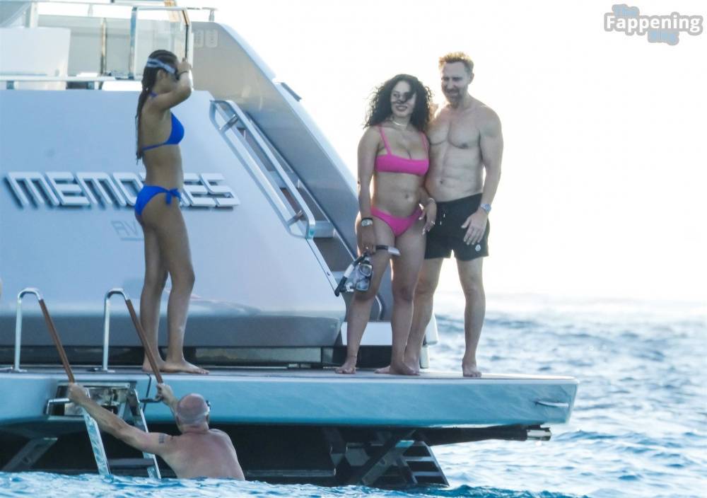 Jessica Ledon & David Guetta Get Up Close and Personal on a Yacht in Ibiza (45 Photos) - #22