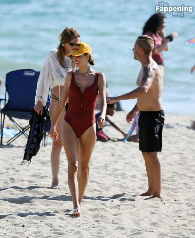 Alessandra Ambrosio Hits the Beach to Play Volleyball in LA (57 Photos) - #11