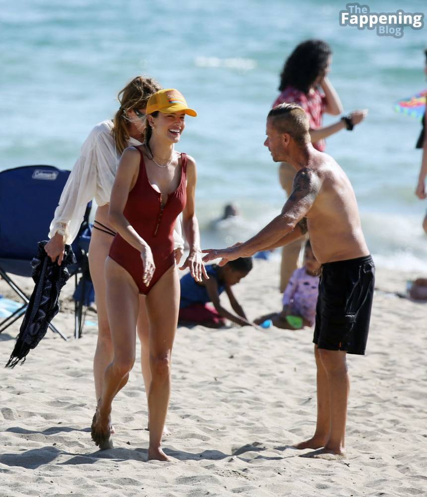 Alessandra Ambrosio Hits the Beach to Play Volleyball in LA (57 Photos) - #12