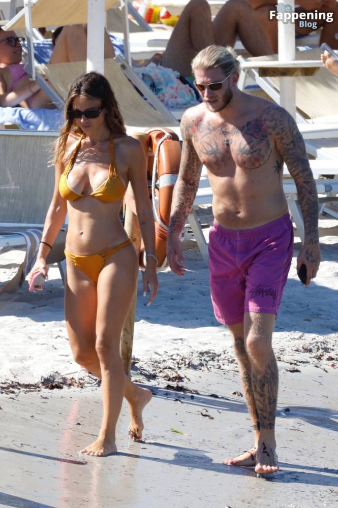 Diletta Leotta & Loris Karius Enjoy a Romantic Break and Relax on the Beach in Sardinia (59 Photos) - #30