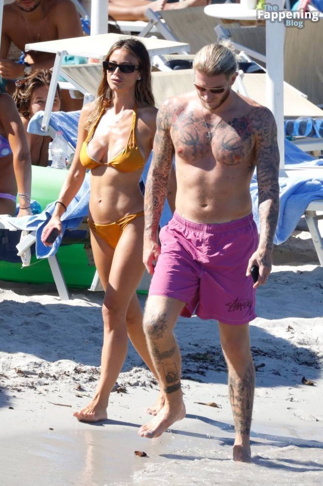 Diletta Leotta & Loris Karius Enjoy a Romantic Break and Relax on the Beach in Sardinia (59 Photos) - #24