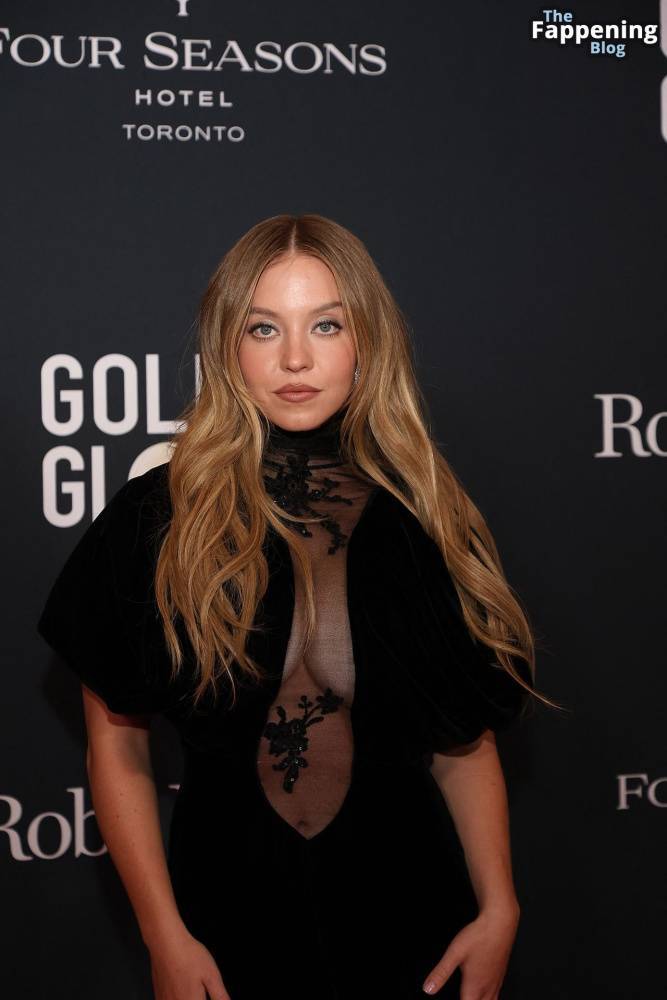 Sydney Sweeney Shows Off Her Sexy Breasts at The Road to the Golden Globes Party (42 Photos) - #10