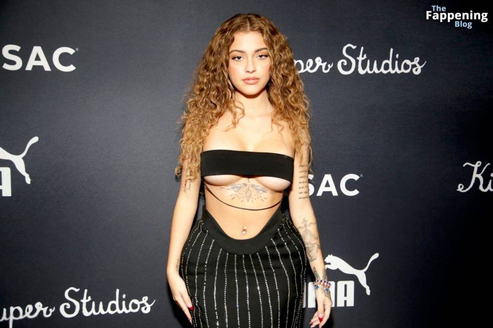 Malu Trevejo Flaunts Her Sexy Tits at the KidSuper Fashion Show in NY (18 Photos) - #15