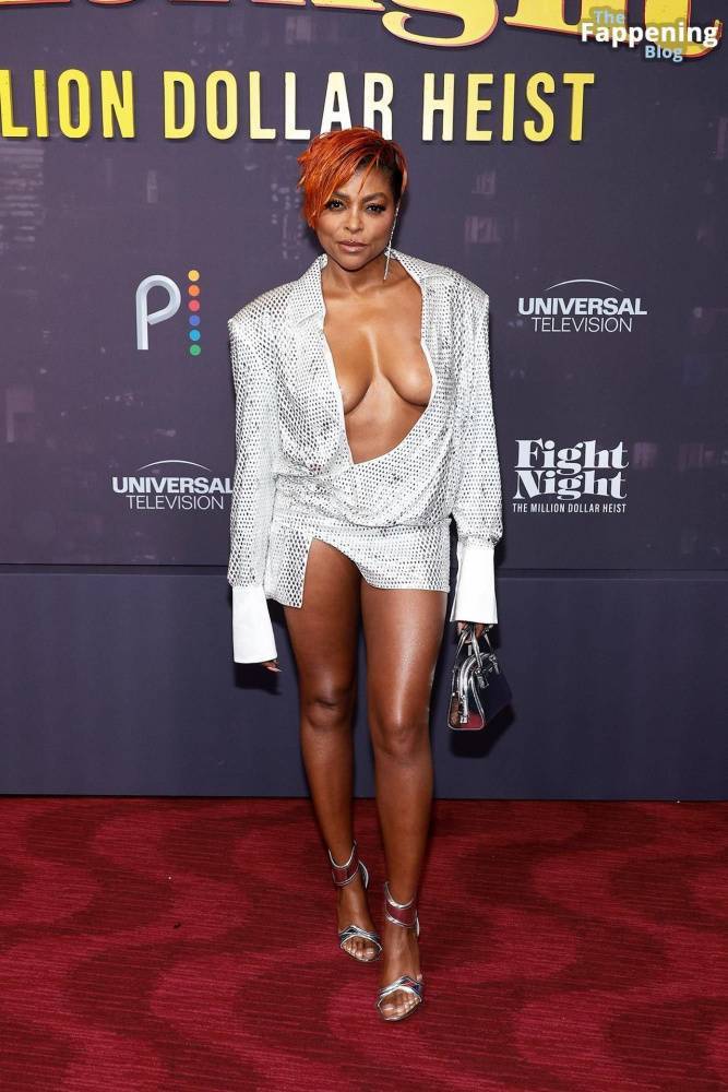 Taraji P. Henson Displays Her Sexy Boobs at the ‘Fight Night: The Million Dollar Heist’ Premiere (55 Photos) - #1