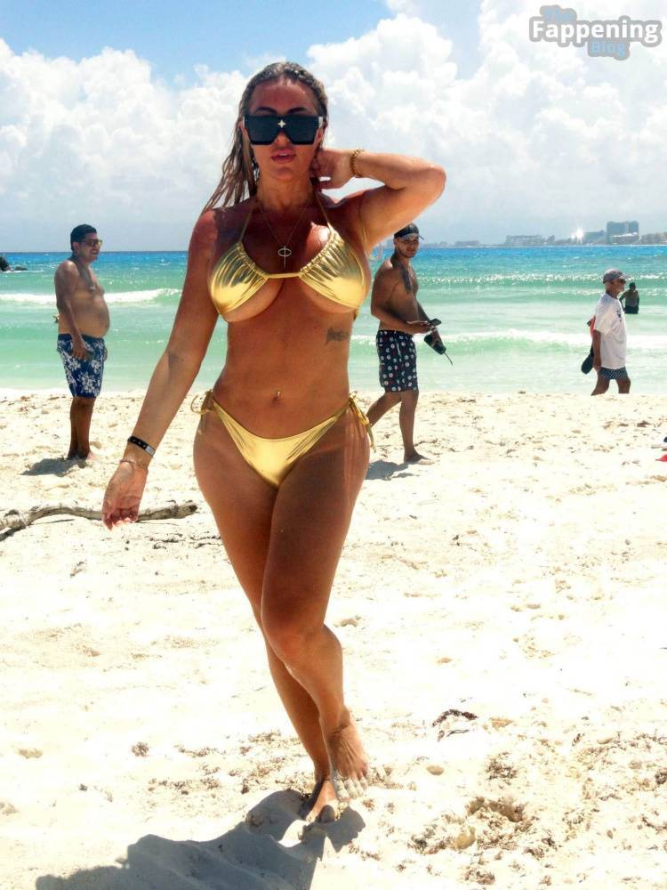 Aisleyne Horgan-Wallace Shows Off Her Sexy Beach Body as She Enjoys a Vacation in Mexico (72 Photos) - #18