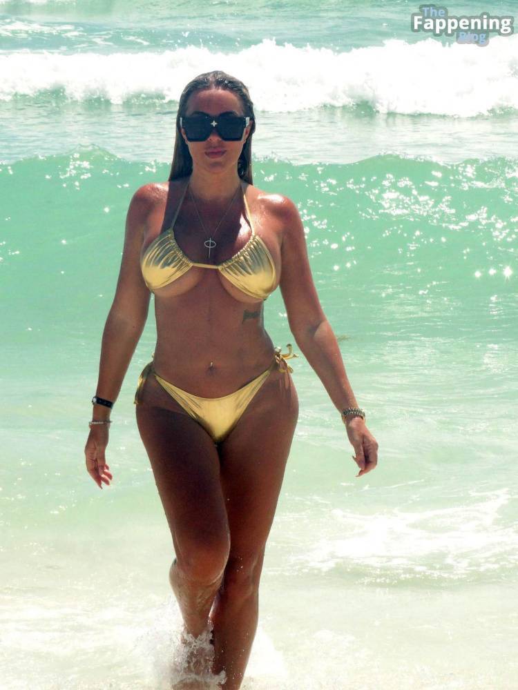 Aisleyne Horgan-Wallace Shows Off Her Sexy Beach Body as She Enjoys a Vacation in Mexico (72 Photos) - #21