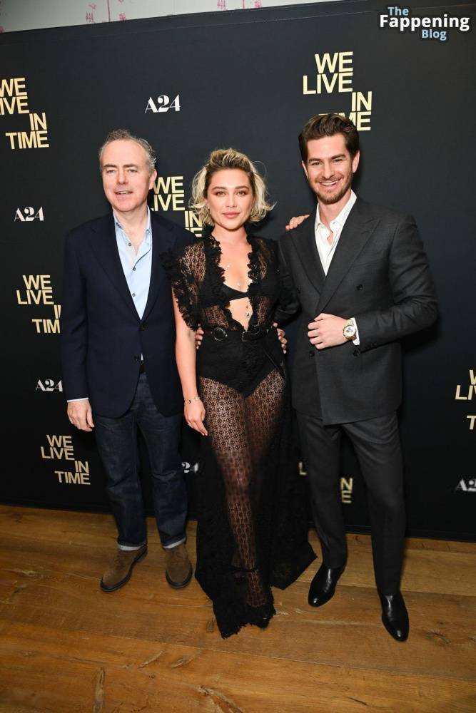 Florence Pugh Looks Hot in a Sheer Dress Fans Speechless at the “We Live in Time” Premiere (24 Photos) - #12