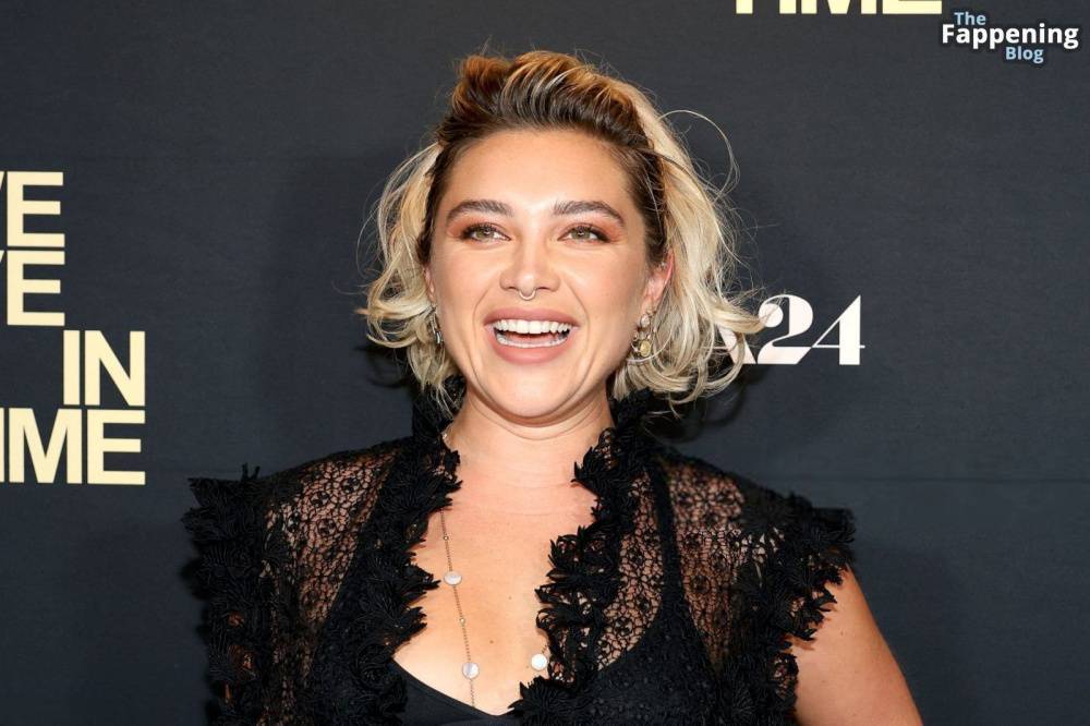 Florence Pugh Looks Hot in a Sheer Dress Fans Speechless at the “We Live in Time” Premiere (24 Photos) - #13