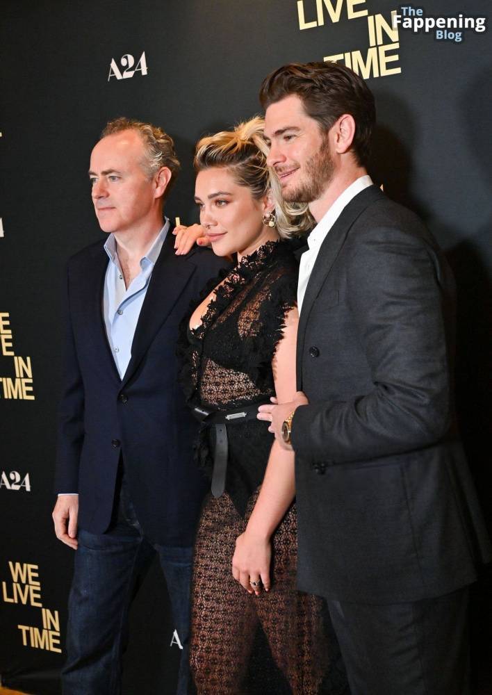 Florence Pugh Looks Hot in a Sheer Dress Fans Speechless at the “We Live in Time” Premiere (24 Photos) - #9