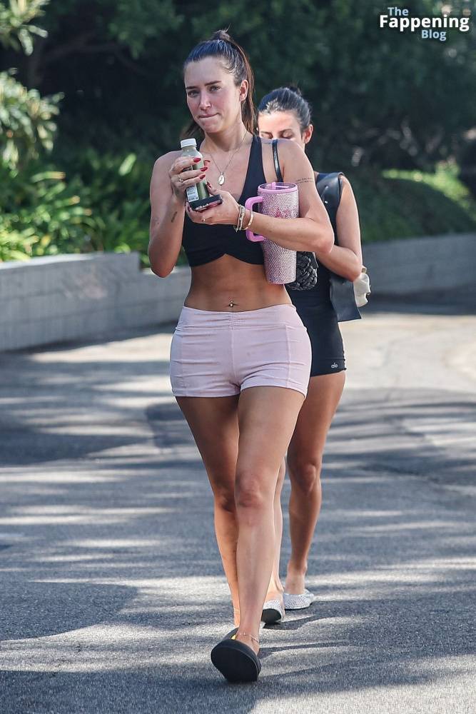 Anastasia Karanikolaou Shows Off Her Sculpted Abs with a Friend in Brentwood (60 Photos) - #1