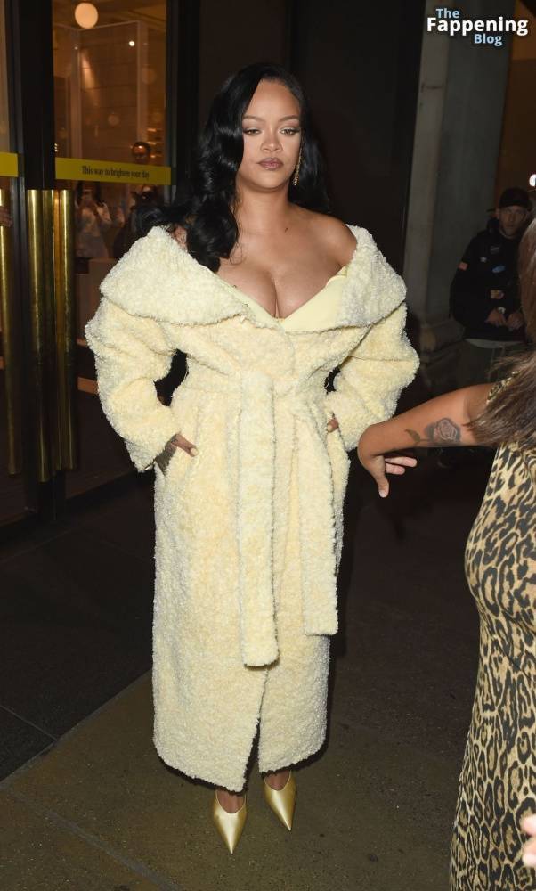 Rihanna Shows Off Nice Cleavage at the Fenty Hair Launch (114 Photos) - #26