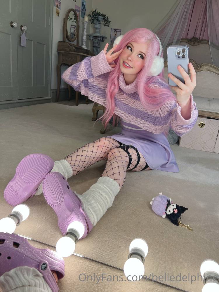 Belle Delphine Purple Crocs Porn Gallery - #29