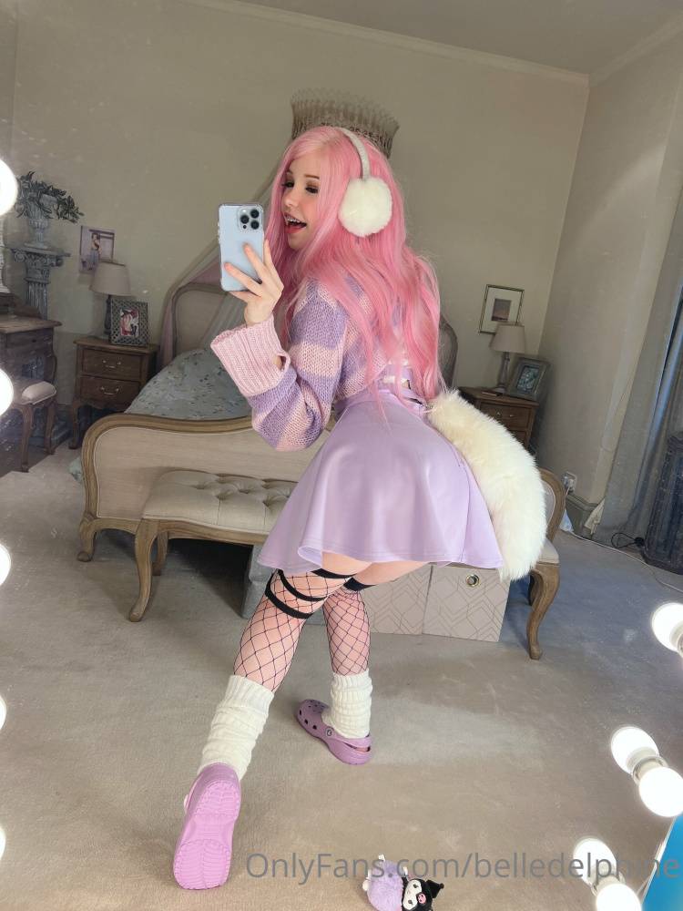 Belle Delphine Purple Crocs Porn Gallery - #31