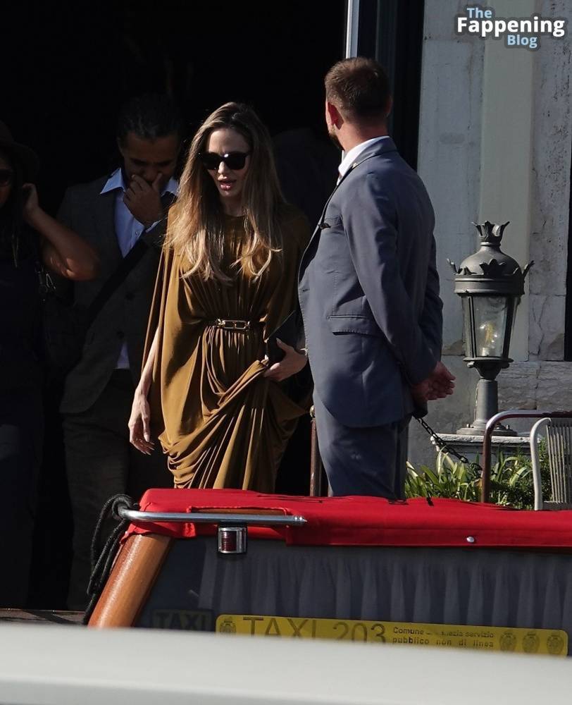 Angelina Jolie Looks Glamorous Rocking a Grecian Dress During the Venice Film Festival (117 Photos) - #8