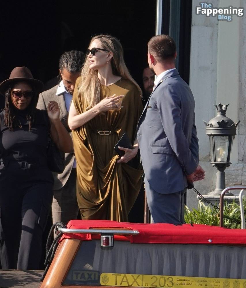 Angelina Jolie Looks Glamorous Rocking a Grecian Dress During the Venice Film Festival (117 Photos) - #14