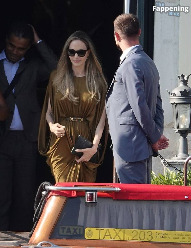 Angelina Jolie Looks Glamorous Rocking a Grecian Dress During the Venice Film Festival (117 Photos) - #5