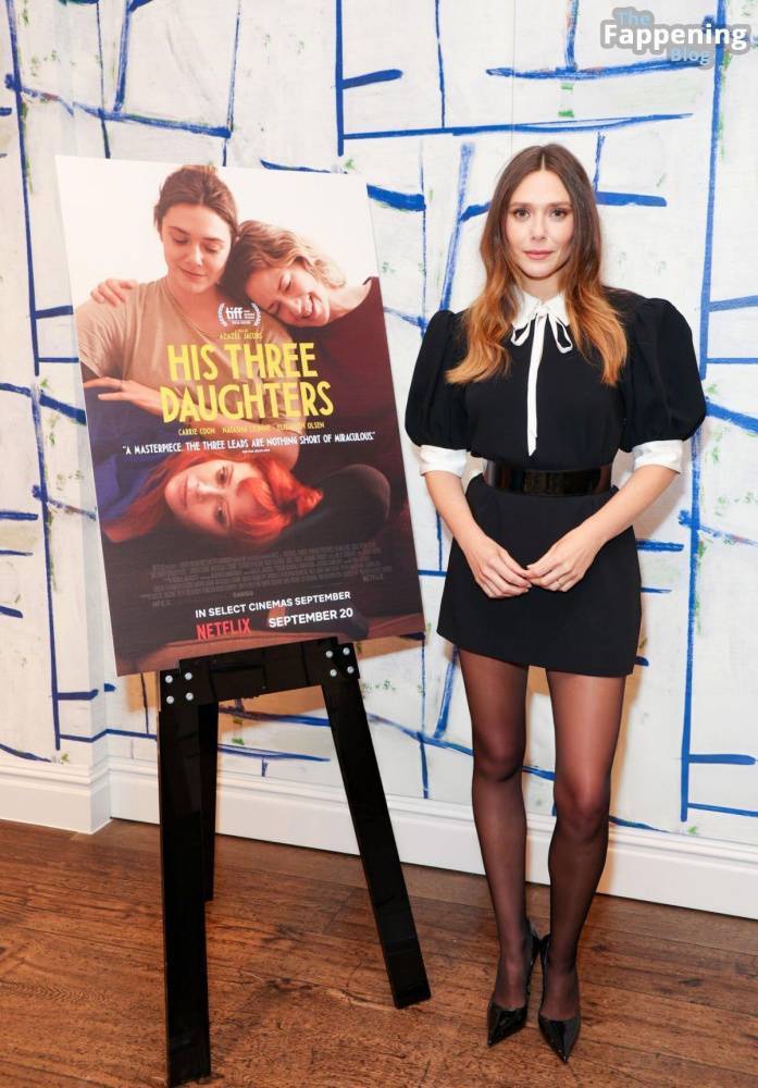 Elizabeth Olsen Looks Sexy at the “His Three Daughters” Press Event (11 Photos) - #4