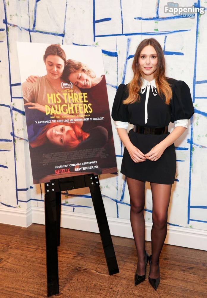 Elizabeth Olsen Looks Sexy at the “His Three Daughters” Press Event (11 Photos) - #5