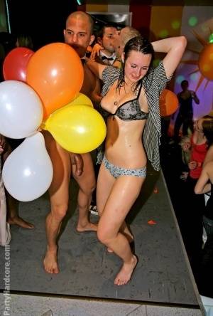Lascivious amateurs going wild at the night club drunk party - #main