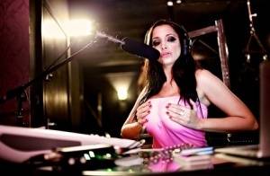 Seductive dj Michelle Thorne revealing her gorgeous big round tits - #main