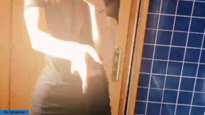 A fiery redheaded chick challenged TikTok NSFW to a reflection in the mirror - #main