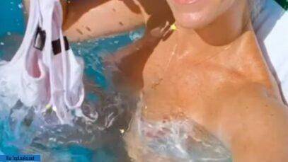 Vicky Stark Nude Hot Tub PPV Onlyfans Video Leaked nudes - #main