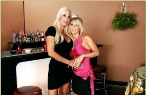 Big titted MILF lesbians Kayla Synz and Puma Swede licking hot cunts on realgirlsweb.com
