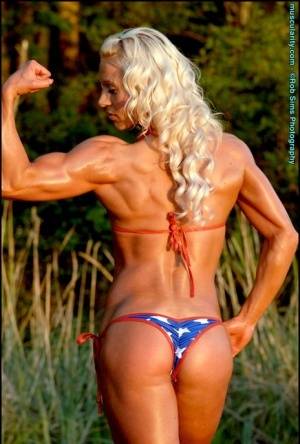 Muscularity Red White Sexy Blue on realgirlsweb.com