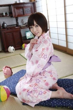 Japanese female Yuu Asakura sports a creampie after sexual relations - Japan on realgirlsweb.com