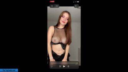Julia Burch Nude Big Tits Fishnet Bra Video Leaked on realgirlsweb.com
