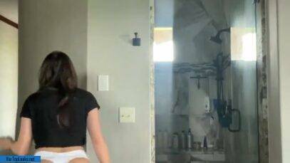 Christina Khalil Sexy Bikini Strip Video Leaked on realgirlsweb.com