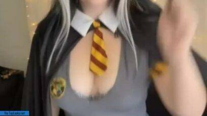 The beautiful sorceress apparently did not fully learn the spell, and nude tiktok magic made herself without clothes on realgirlsweb.com
