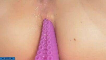 The tip of this tentacle feels so good massaging the inside of my ass on realgirlsweb.com