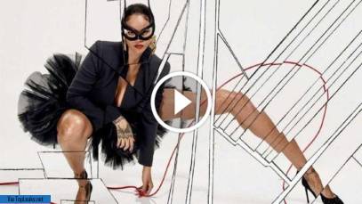 Sexy Sexy Rihanna in Vogue Paris Magazine 2017 on realgirlsweb.com