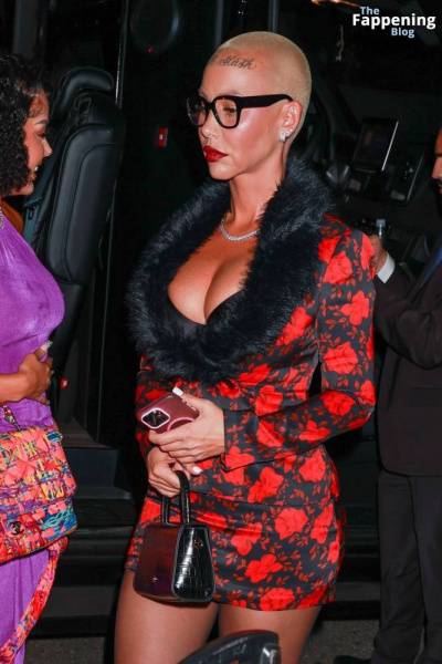 Amber Rose Celebrates Florence Mirsky’s Birthday at Giorgio Baldi (112 Photos) on realgirlsweb.com