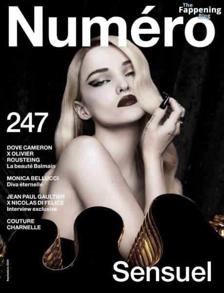 Dove Cameron Sexy & Topless – Numéro France (11 Photos) - France on realgirlsweb.com