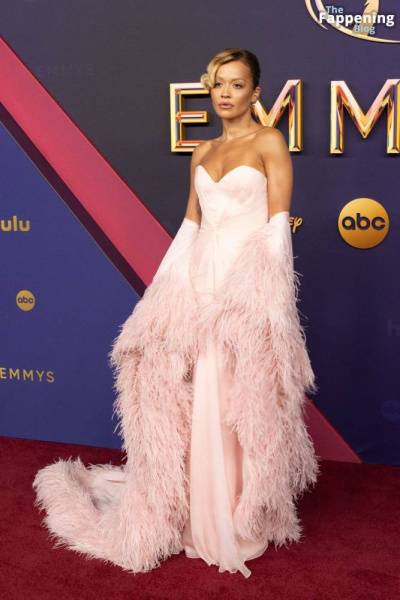 Rita Ora Looks Stunning at the 76th Primetime Emmy Awards (56 Photos) on realgirlsweb.com