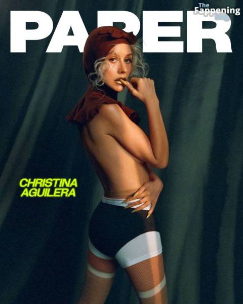 Christina Aguilera Sexy & Topless – Paper Magazine (17 Photos) on realgirlsweb.com